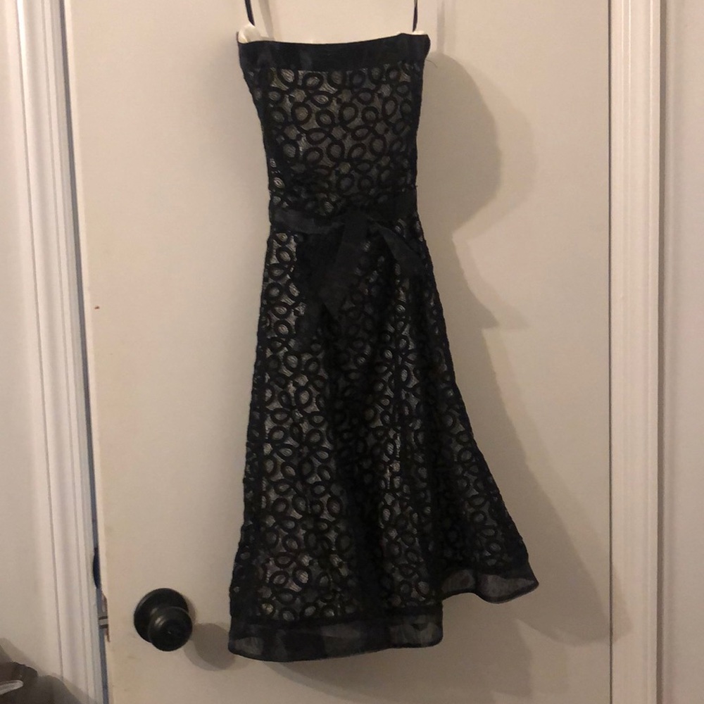 Strapless White House black market dress